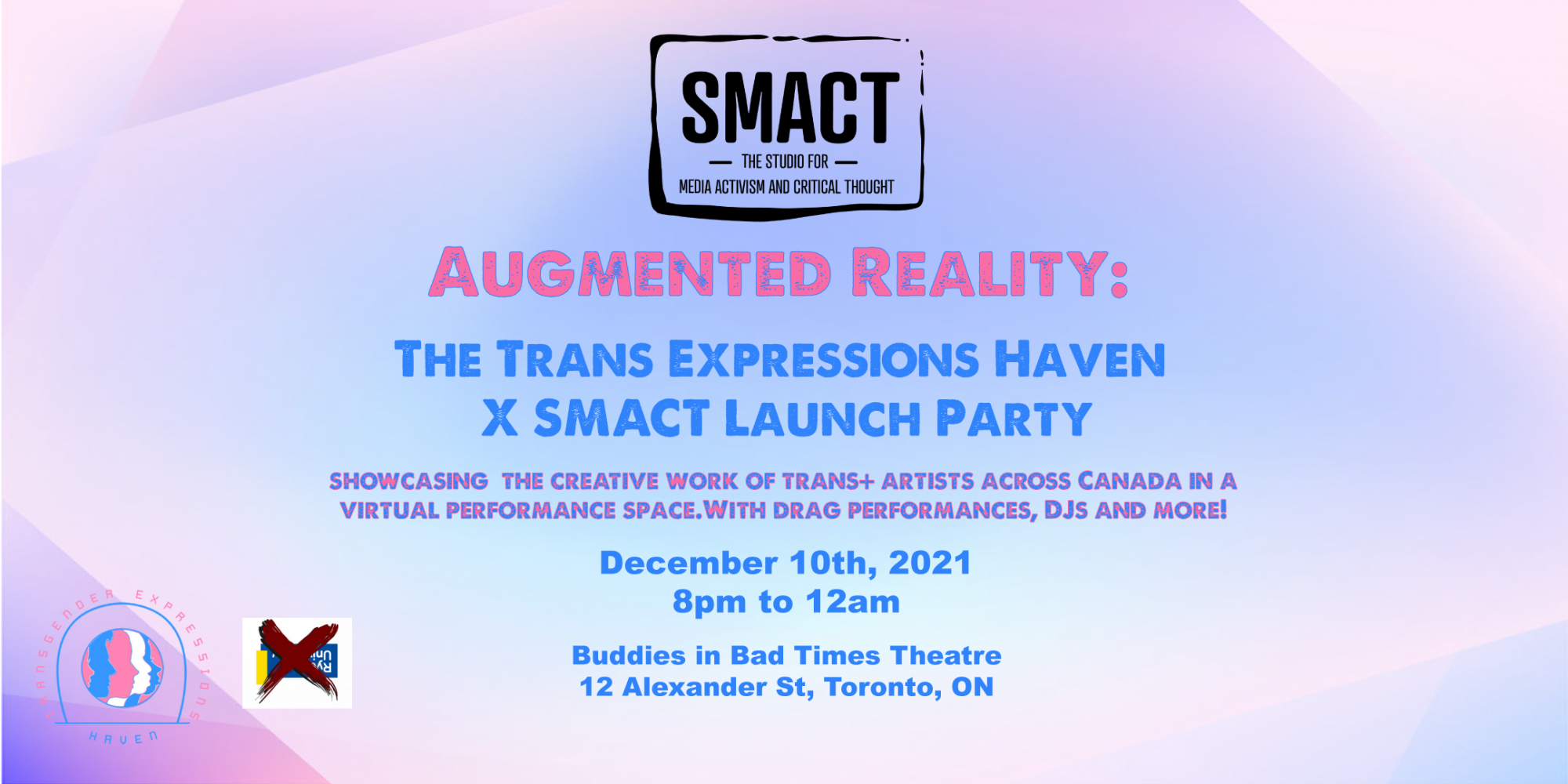 Graphic for Augumented Reality: Trans+ Expressions Haven